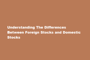 How do foreign stocks differ from domestic stocks