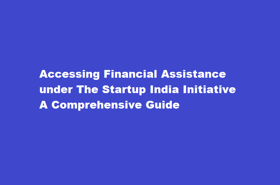 How to access financial assistance