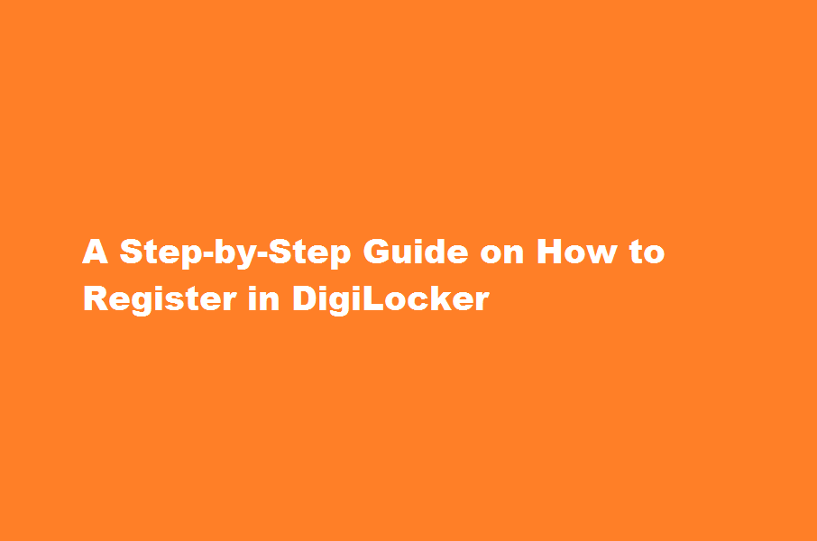 How to register in DigiLocker